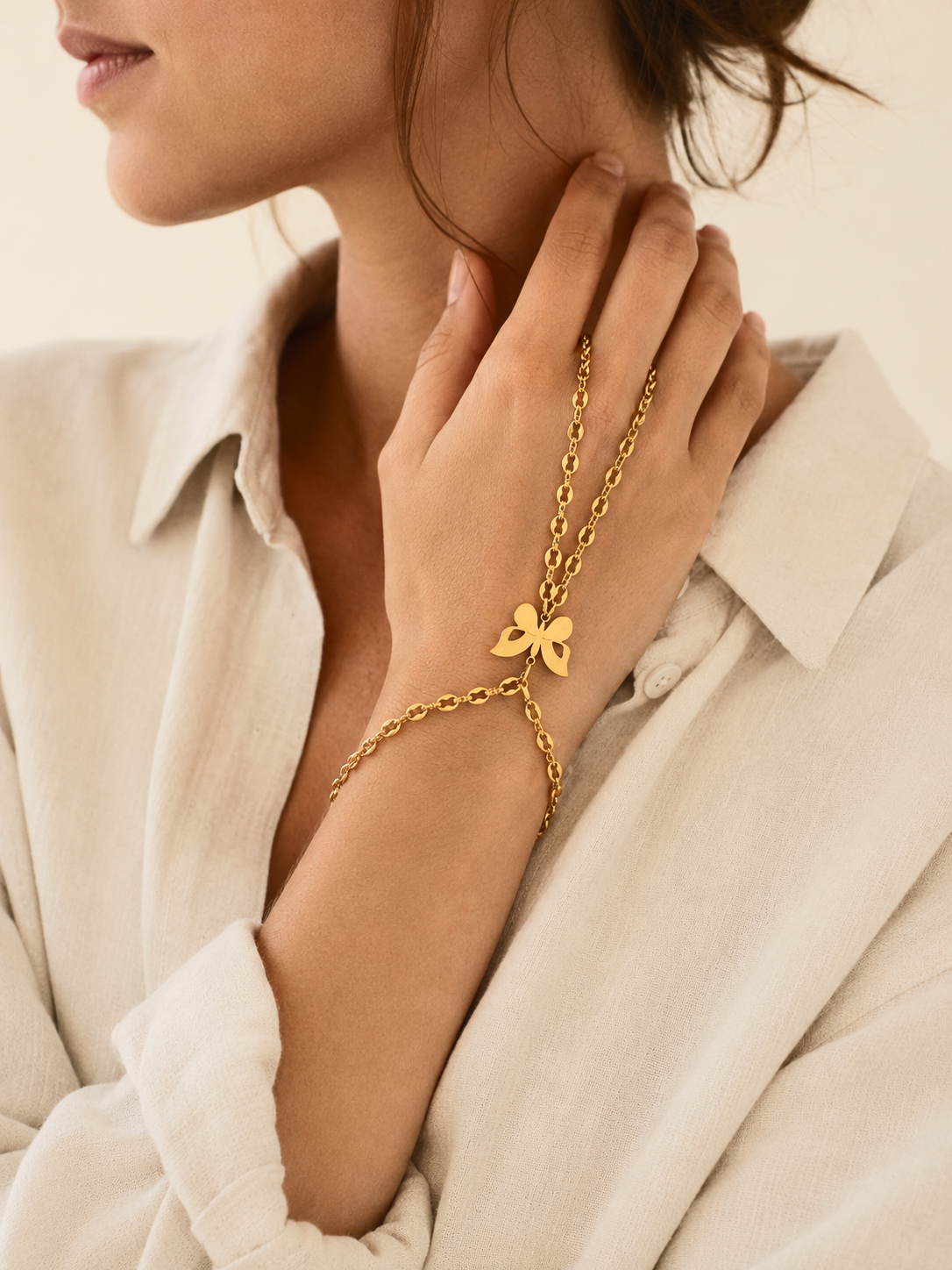 Mariposa – Cadena de mano Mariposa